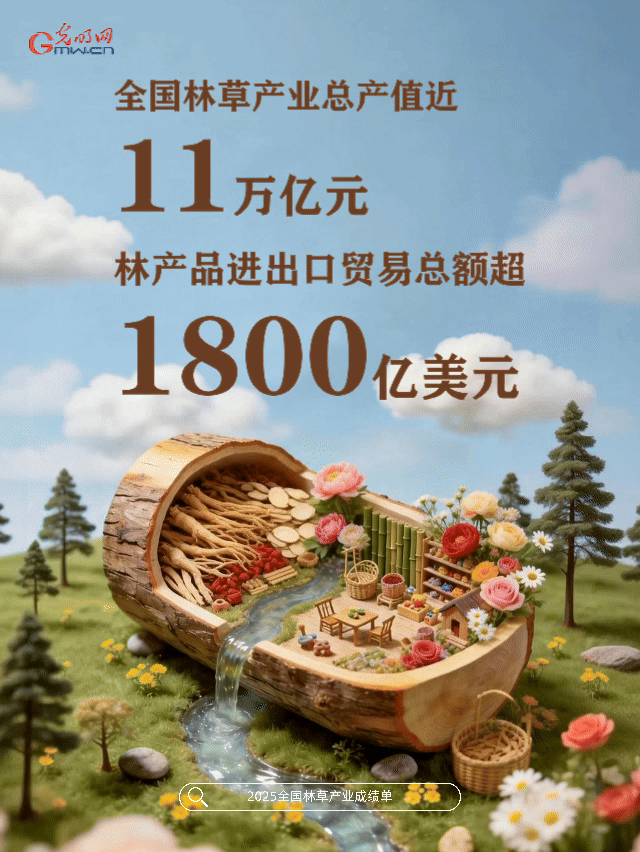 动态海报丨绿满山川，金满坡！数读2025林草成绩单