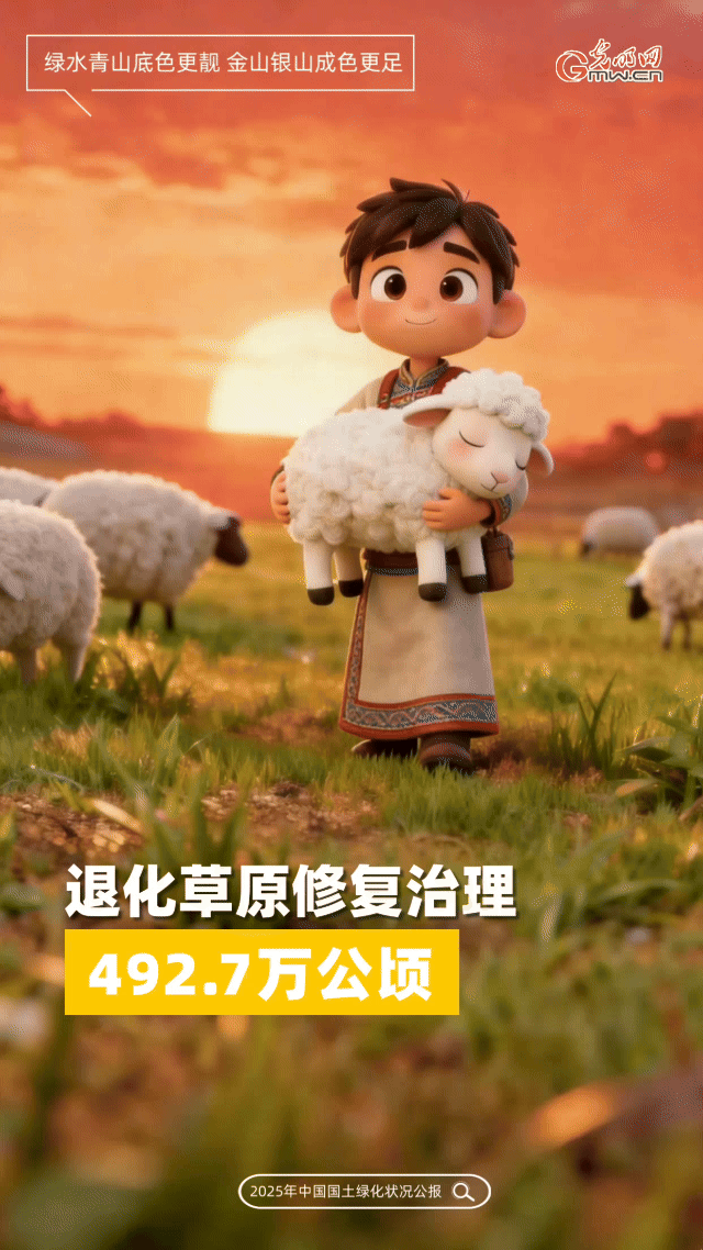 动态海报丨不负春光植新绿！数读2025年国土绿化成绩单