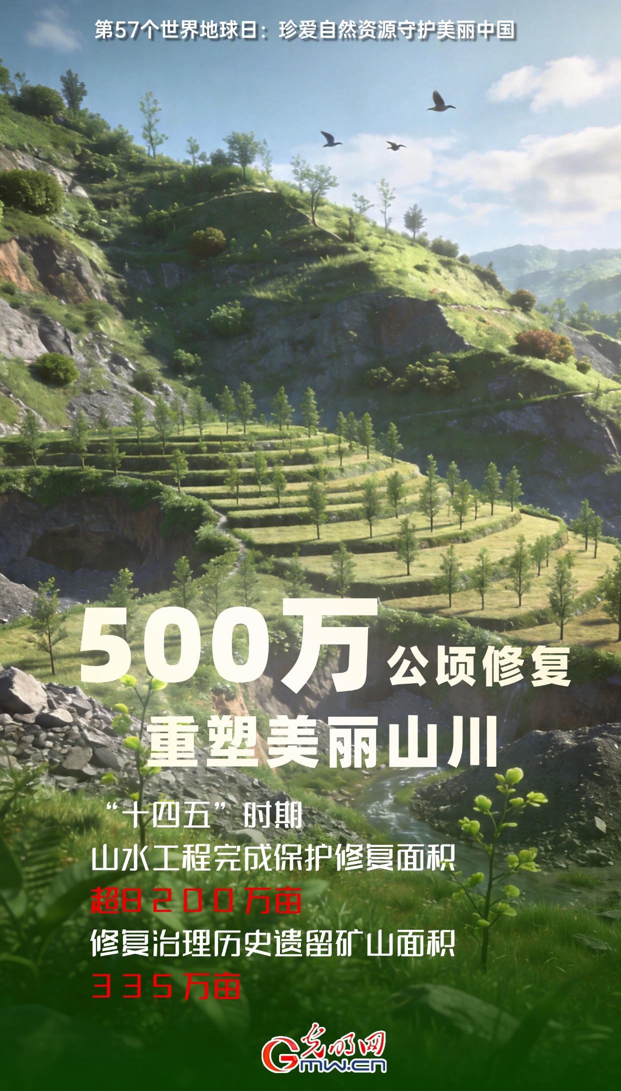 【生“动”答卷】珍爱自然资源 守护美丽中国