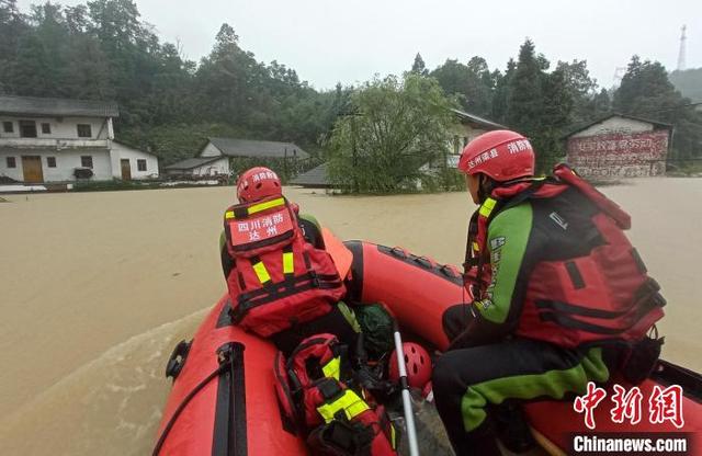 四川遭受暴雨天气过程 6市（州）12万多人受灾