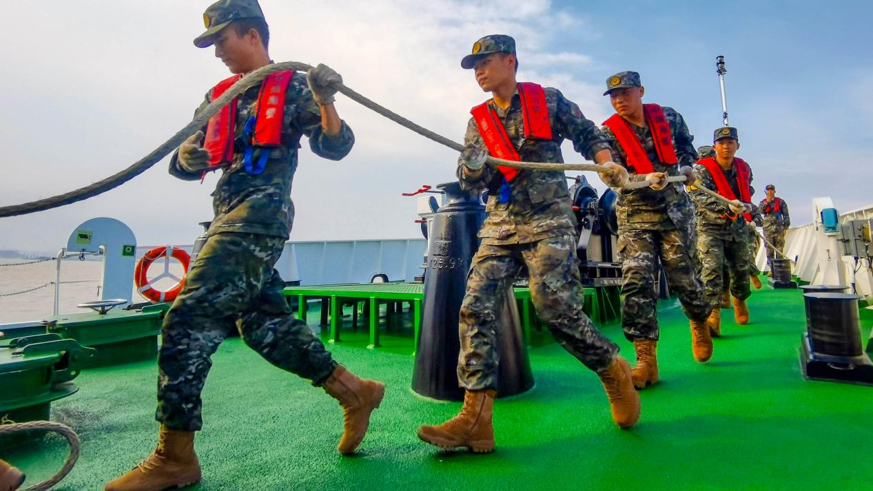 浙江海警全力做好防台防汛工作